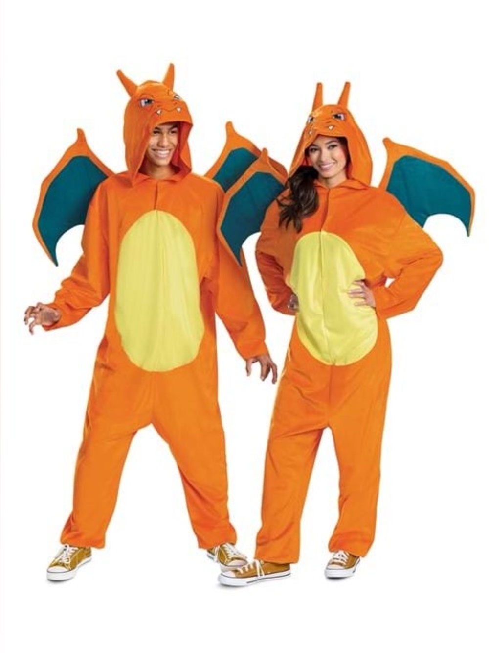 Pokémon Charizard Adult Halloween Onesie Costume XXL